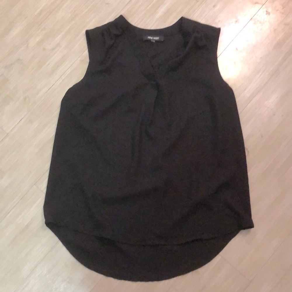 Nine West Black Blouse